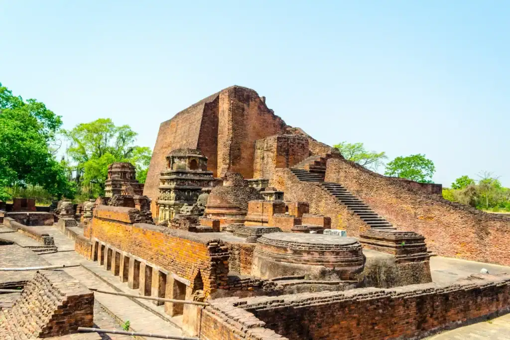 Sariputta stupa Nalanda, Buddhist pilgrimage site Bihar