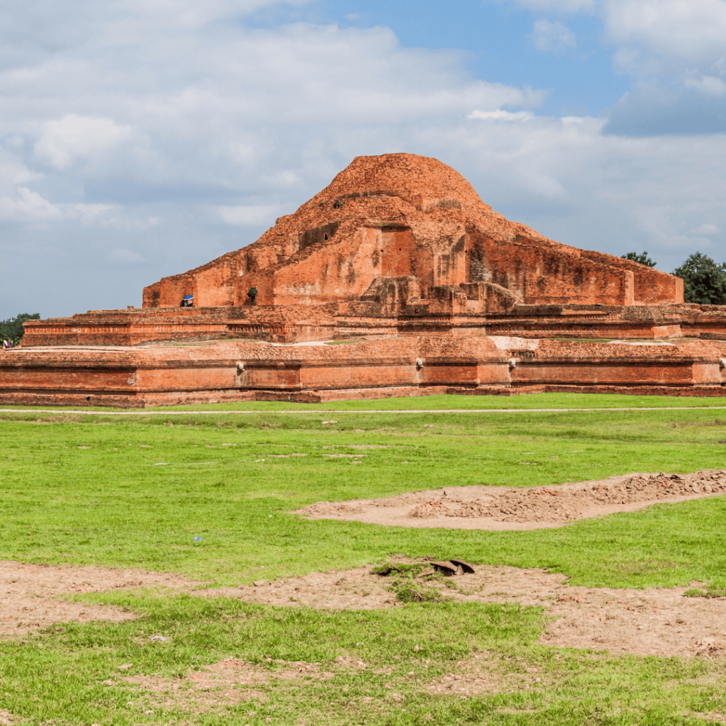 “Jetavana Monastery in Sravasti where Buddha spent 24 rainy seasons, is a Buddhist pilgrimage site India”